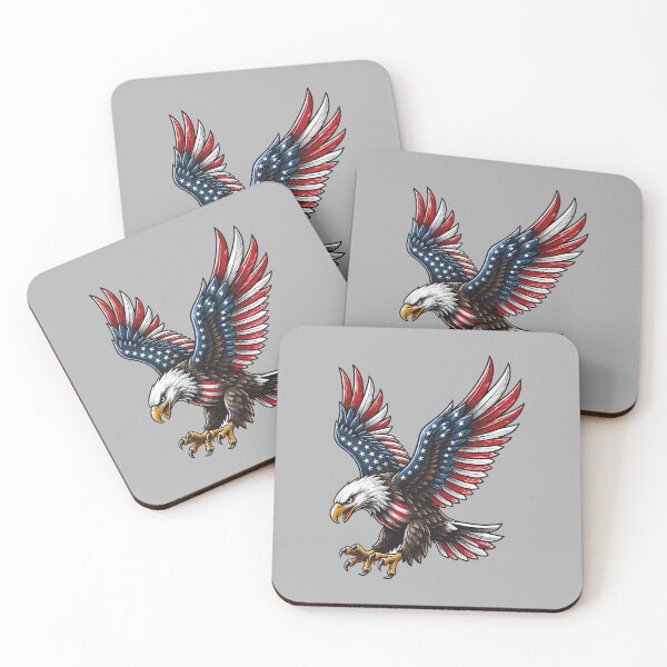 Item preview, American Flag Bald Eagle 4th of July USA Patriotic Men Women designed and sold by ArleneRowe.