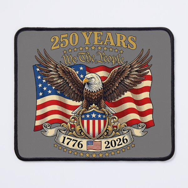 Item preview, 250 Years American 250th Anniversary USA Patriot 4th of July designed and sold by KristineLi.