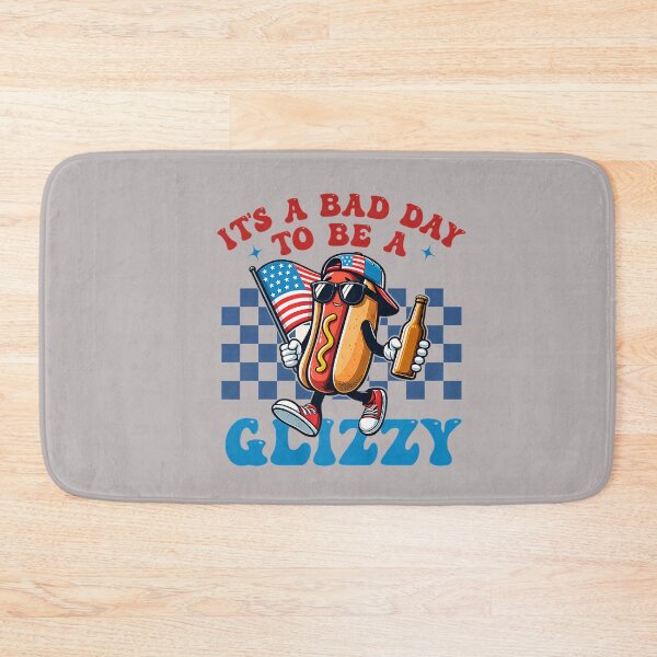 Item preview, Its A Bad Day to Be A Glizzy Grill Hot Dog 4th of July Men designed and sold by mjohnson9.