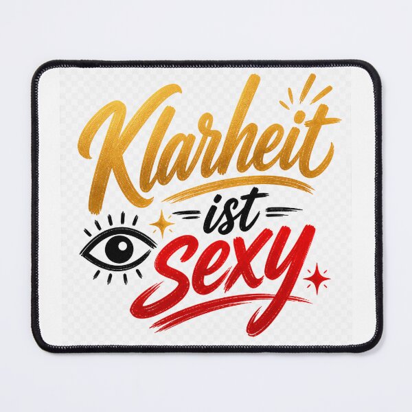 Item preview, Clarity is sexy – Self-esteem dating statement designed and sold by CLOUTKULT.