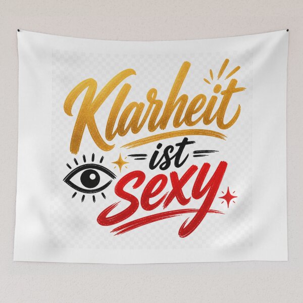 Item preview, Clarity is sexy – Self-esteem dating statement designed and sold by CLOUTKULT.