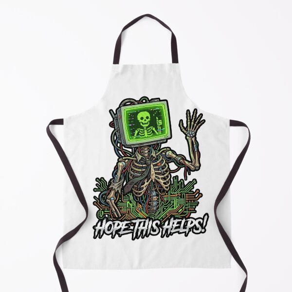 Item preview, Hope This Helps | Corporate Brainrot Horror designed and sold by SignalStatic.