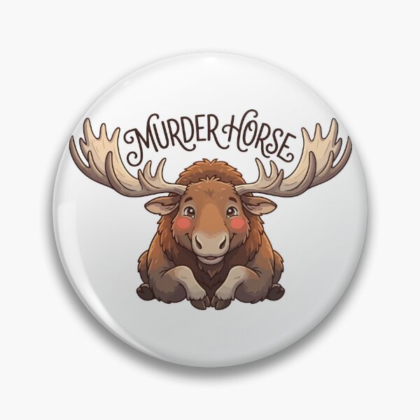 Item preview, Majestic Murder Horse Cute Moose designed and sold by Petzzz.