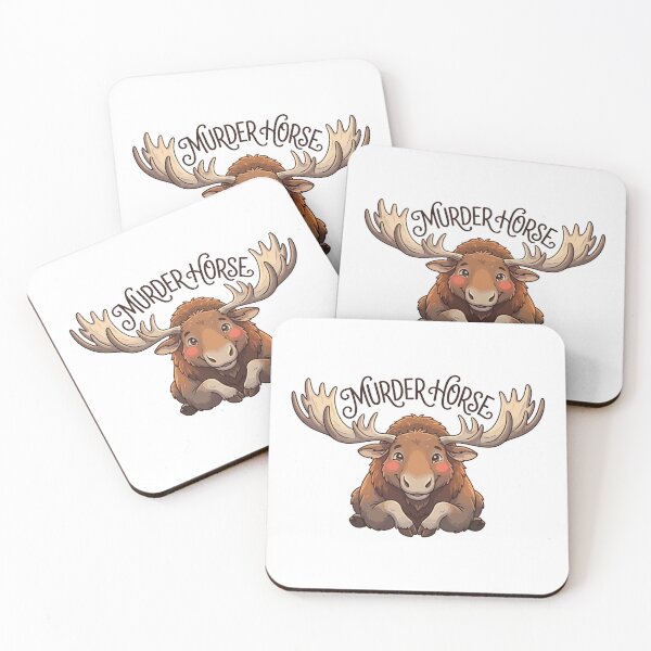 Item preview, Majestic Murder Horse Cute Moose designed and sold by Petzzz.