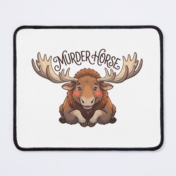 Item preview, Majestic Murder Horse Cute Moose designed and sold by Petzzz.