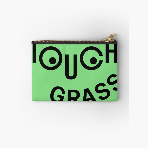 Item preview, Touch Grass Happy Face designed and sold by Be-bored.