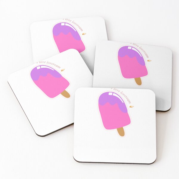 Item preview, I Love Ice Cream Pastel Popsicle Aesthetic designed and sold by simranart111.
