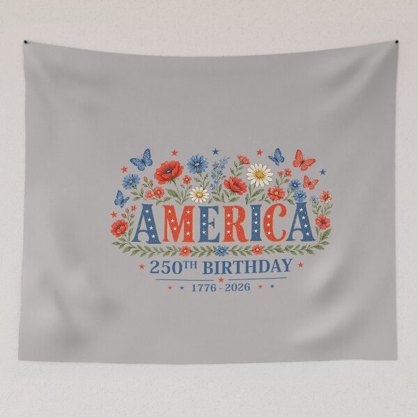 Item preview, 250th American Anniversary USA 20th Birthday 4th of July designed and sold by GreggRoss.