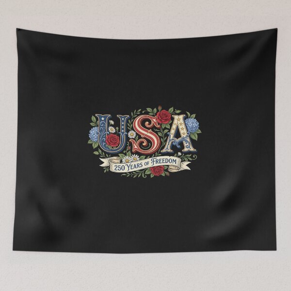 Artikelvorschau, 250. Jahrestag der USA: Blumenmuster, patriotisches Langarmshirt für Damen zum 4. Juli entworfen und verkauft von FrankIsabel.