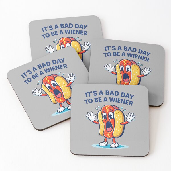 Item preview, Bad Day to Be a Weiner for Men Women 4th of July Hot Dog designed and sold by ArleneRowe.