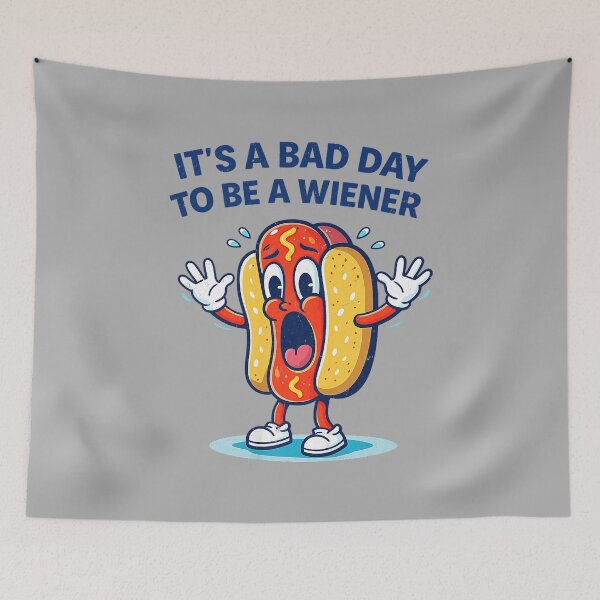 Item preview, Bad Day to Be a Weiner for Men Women 4th of July Hot Dog designed and sold by ArleneRowe.