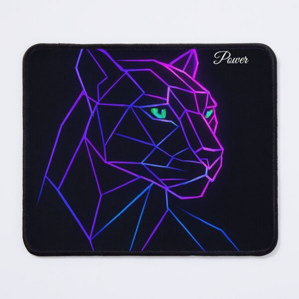 Item preview, Geometric Neon Panther designed and sold by JanjjaSoulInk.