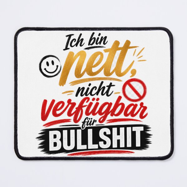 Item preview, I'm nice, not available for bullshit – setting boundaries saying designed and sold by CLOUTKULT.
