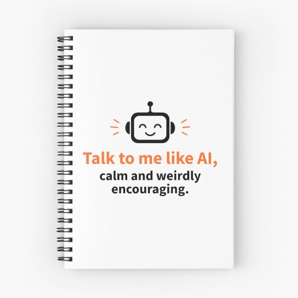 Item preview, AI Robot Calm Encouraging Tech Support designed and sold by AntiqueImages.