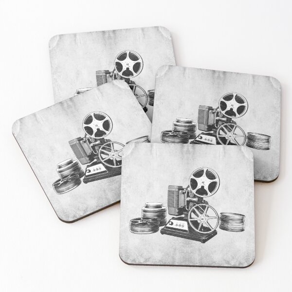 Item preview, Vintage 1950s 8mm Film Projector Reels Canisters designed and sold by Ghoul Enterprises.