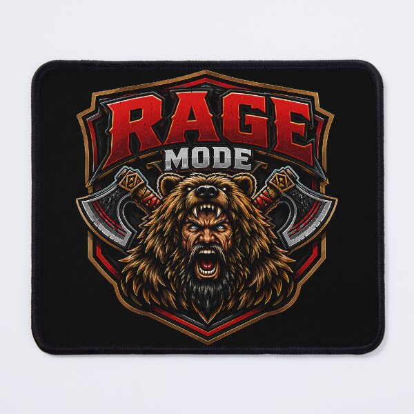 Item preview, Rage Mode Viking Warrior T-Shirt | Berserker Gym Motivation Norse Design designed and sold by R3X .