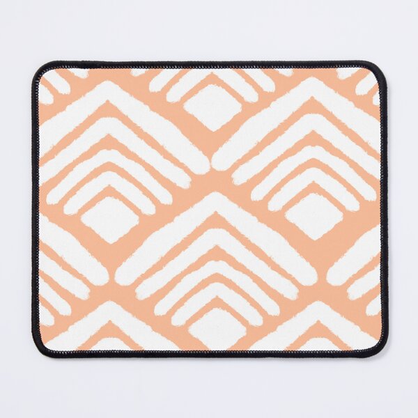 Item preview, Abstract Diamond Pattern Soft Peach designed and sold by Pattern&Pixel.