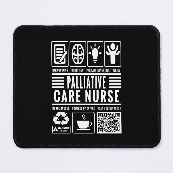Item preview, Funny Palliative Care Nurse Job Description Icons QR Code designed and sold by MerchMaxxing.