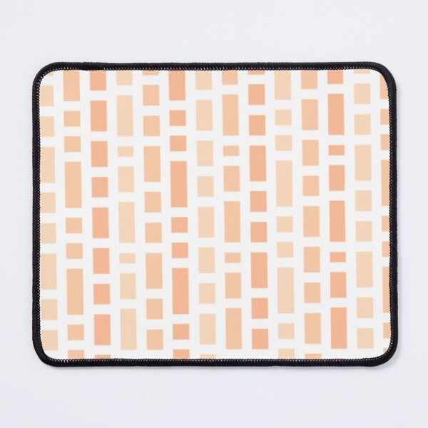 Item preview, Modern Cube Pattern Peach Wall Art designed and sold by Pattern&Pixel.
