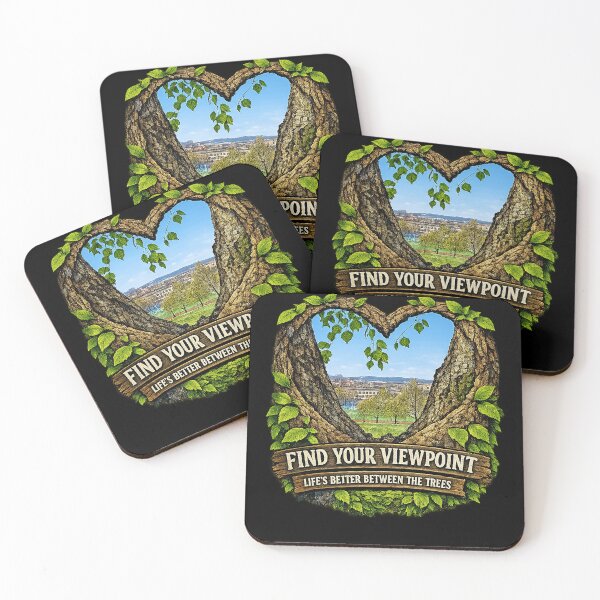 Item preview, Find Your Viewpoint – Nature Window T-Shirt Design designed and sold by KielArt.