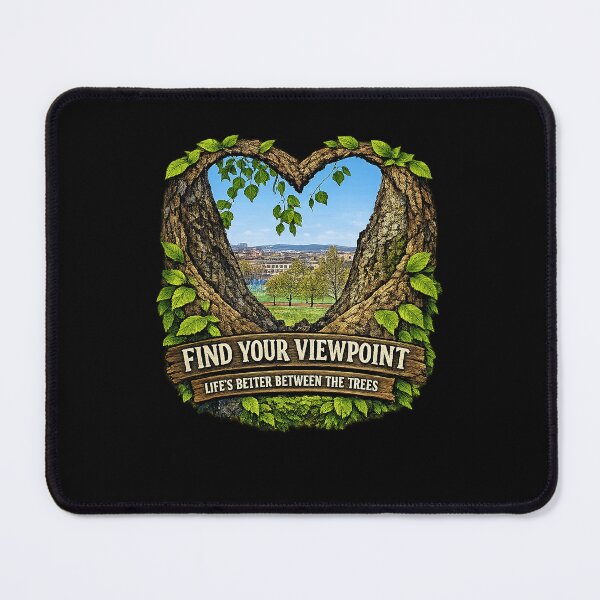 Item preview, Find Your Viewpoint – Nature Window T-Shirt Design designed and sold by KielArt.