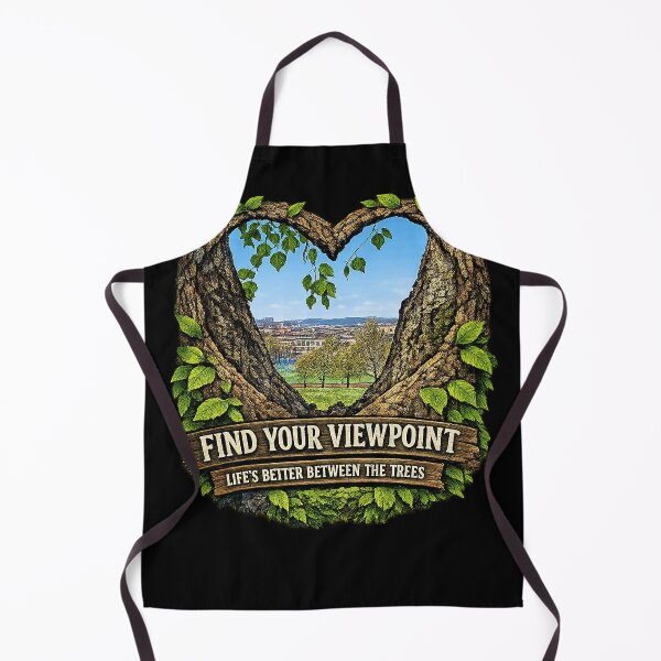 Item preview, Find Your Viewpoint – Nature Window T-Shirt Design designed and sold by KielArt.