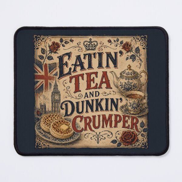 Item preview, Eatin’ Tea and Dunkin’ Crumper designed and sold by ChickenFund.