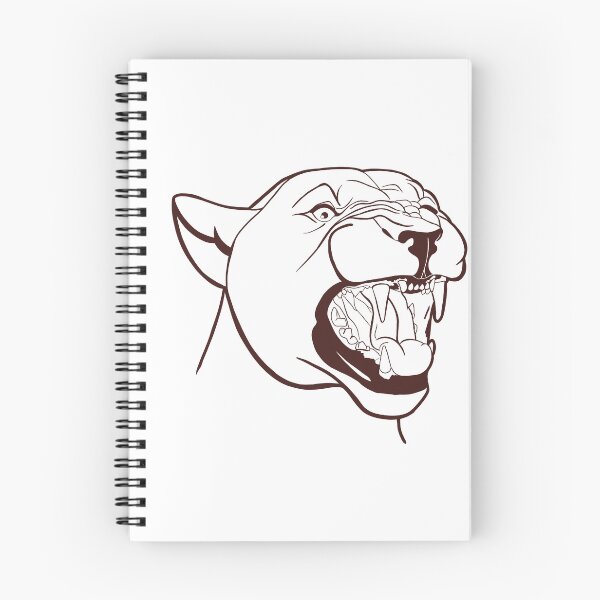 Item preview, Lioness Hissing Portrait Red designed and sold by Kaytertrib.