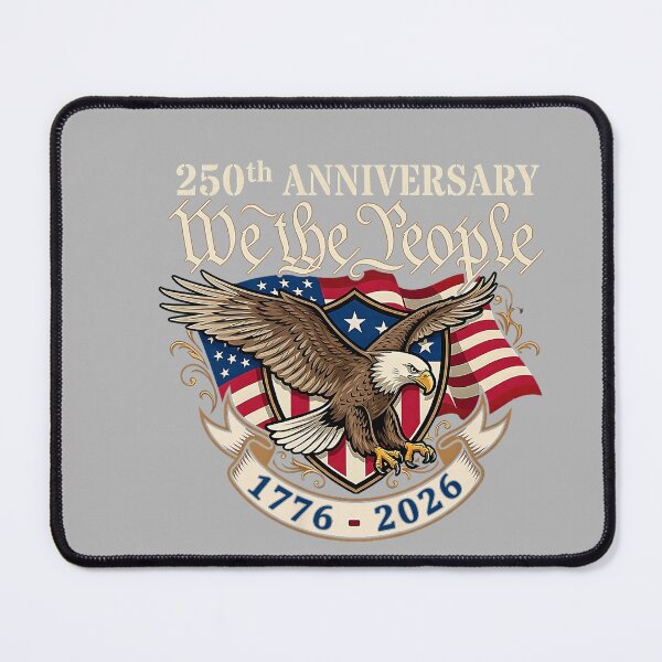 Item preview, 250th Anniversary 250 Years American USA Patriotic 4th July designed and sold by GreggRoss.
