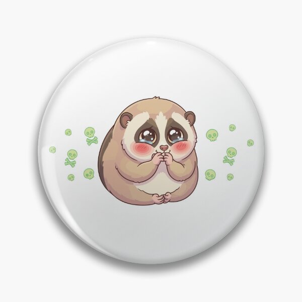 Item preview, Toxic UWU Dangerously Cute Slow Loris designed and sold by Petzzz.