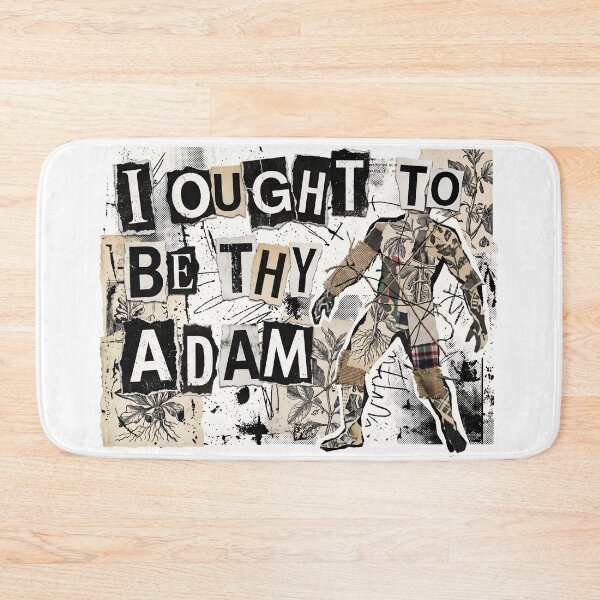 Item preview, I Ought To Be Thy Adam Frankenstein Quote Collage designed and sold by Fenay Designs.