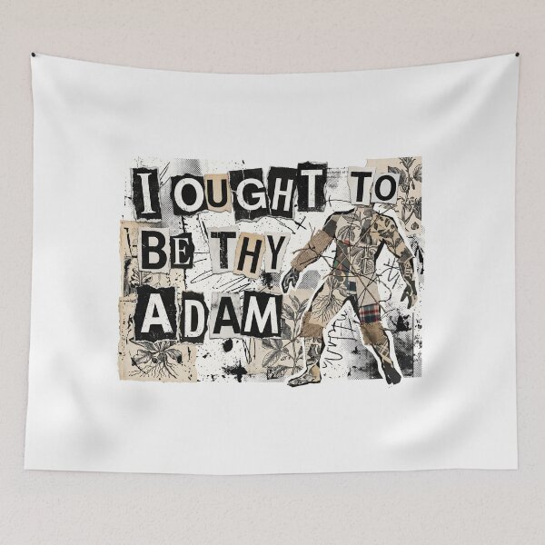 Item preview, I Ought To Be Thy Adam Frankenstein Quote Collage designed and sold by Fenay Designs.