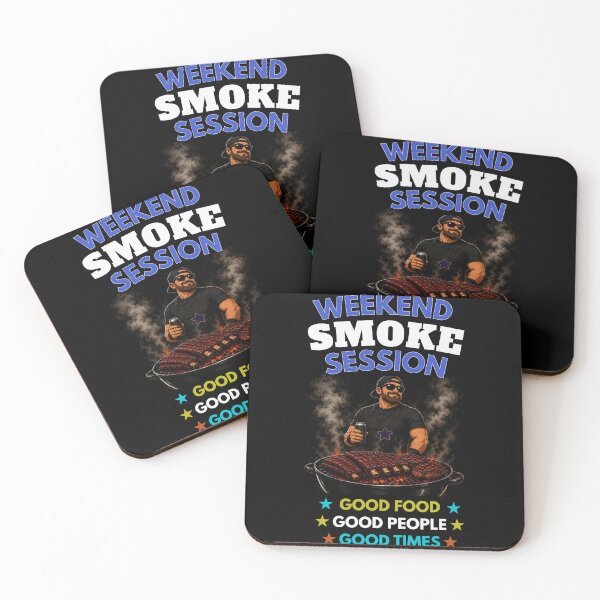 Item preview, Weekend Smoke Session BBQ Shirt designed and sold by PINK FREE.