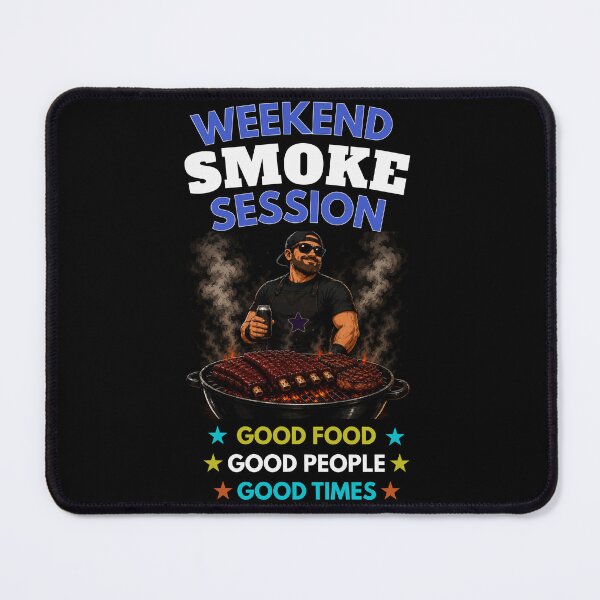 Item preview, Weekend Smoke Session BBQ Shirt designed and sold by PINK FREE.