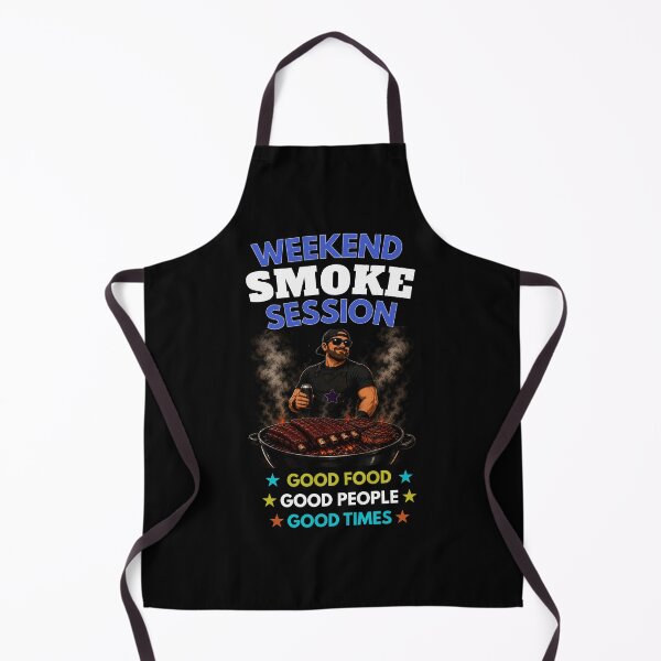 Item preview, Weekend Smoke Session BBQ Shirt designed and sold by PINK FREE.