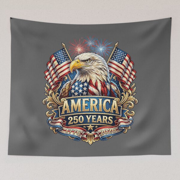 Item preview, 250 Years American Anniversary 1776-2026 USA Flag designed and sold by KristineLi.