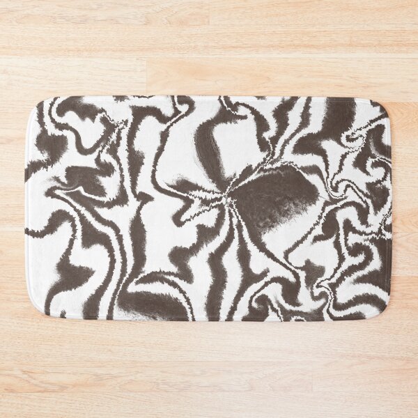Item preview, Monochrome Fluid Abstract Marble Pattern designed and sold by Barelythere2324.