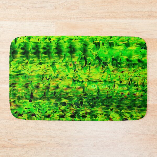 Item preview, An abstract, processed with intense greens and dark shadows for a graphic effect. designed and sold by AbulailArt.