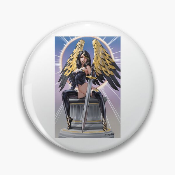 Item preview, Asian Angel With Sword designed and sold by ckristeenwdop.