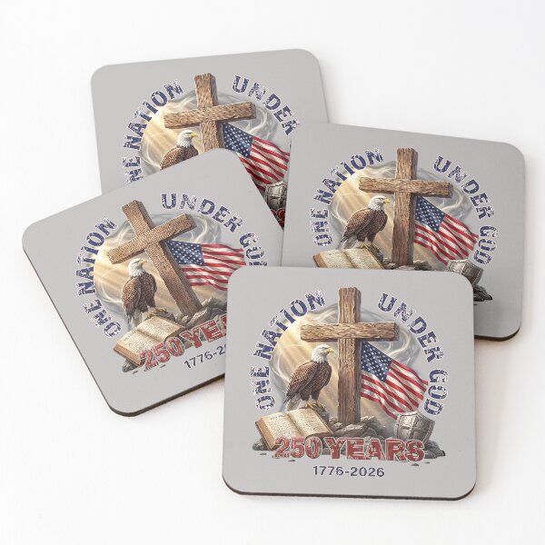 Item preview, One Nation Under God 250 Years 1776-2026 4th of July designed and sold by mjohnson9.