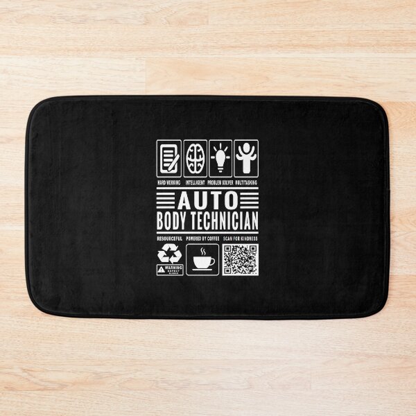 Item preview,  Funny Auto Body Technician Job Description Icons QR Code designed and sold by MerchMaxxing.