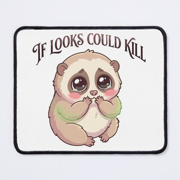 Item preview, If Looks Could Kill Funny Venomous Slow Loris designed and sold by Petzzz.