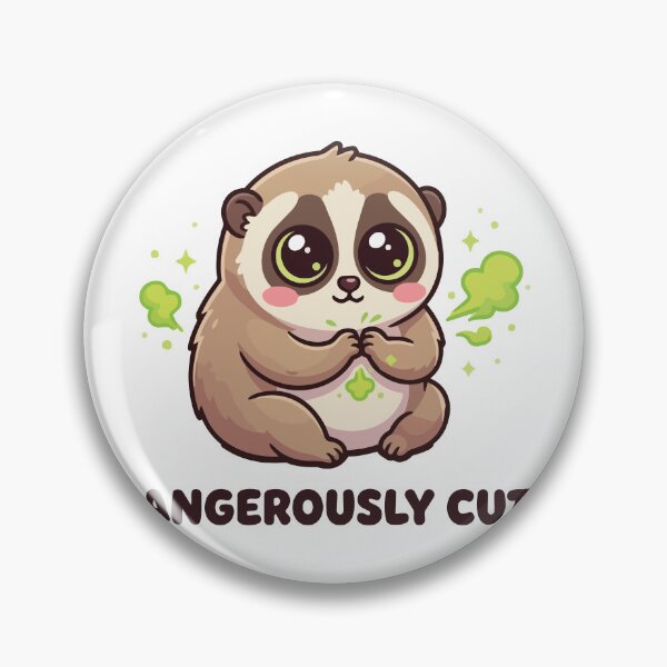 Item preview, Dangerously Cute Venomous Elbows Slow Loris designed and sold by Petzzz.