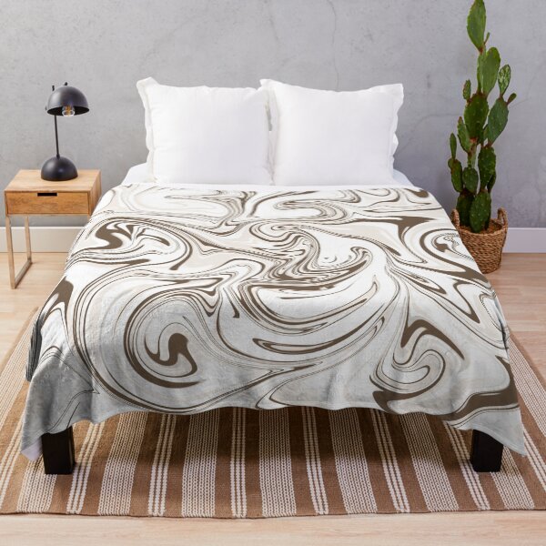 Item preview, Neutral Beige Marble Swirl Abstract Art designed and sold by Barelythere2324.