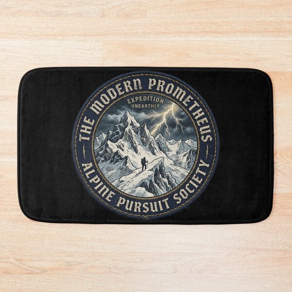 Item preview, The Modern Prometheus Alpine Pursuit Society Expedition Patch designed and sold by Fenay Designs.