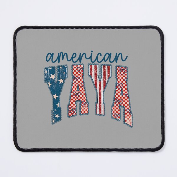 Item preview, American Yaya Patriotic Red White Blue America 4th of July designed and sold by ArleneRowe.