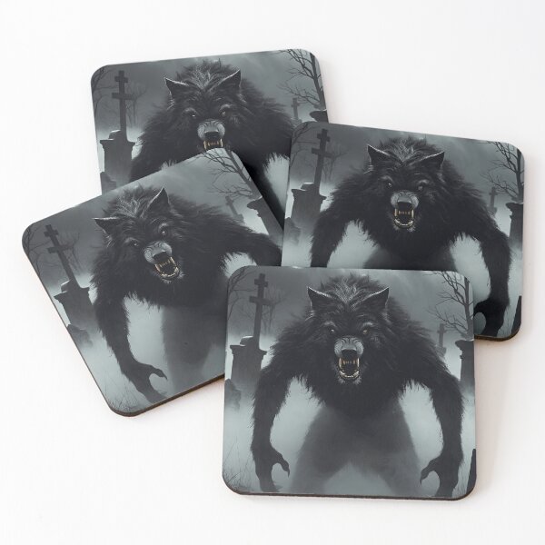 Item preview, Graveyard Shadow Werewolf Of Terror designed and sold by The Confluence.