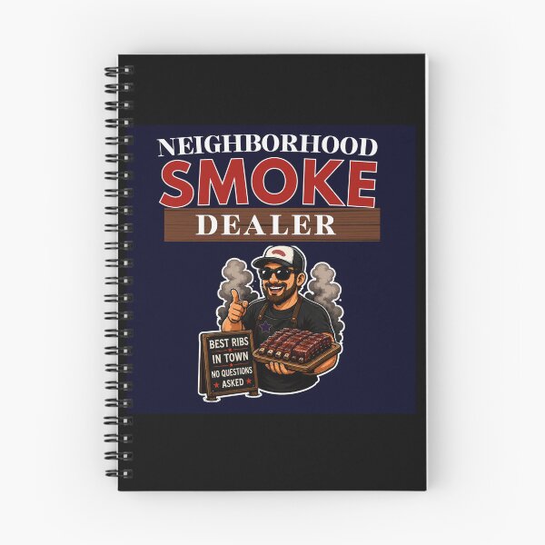Item preview, Neighborhood Smoke Dealer Funny BBQ Shirt designed and sold by PINK FREE.