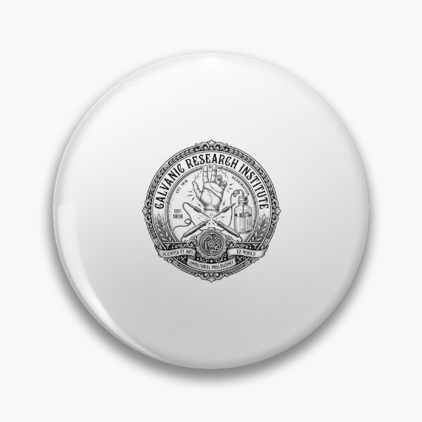 Item preview, Galvanic Research Institute Frankenstein Reanimation Emblem designed and sold by Fenay Designs.