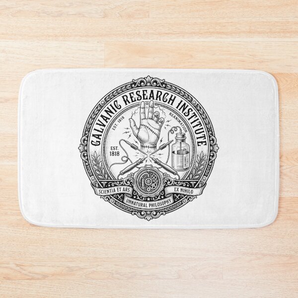 Item preview, Galvanic Research Institute Frankenstein Reanimation Emblem designed and sold by Fenay Designs.